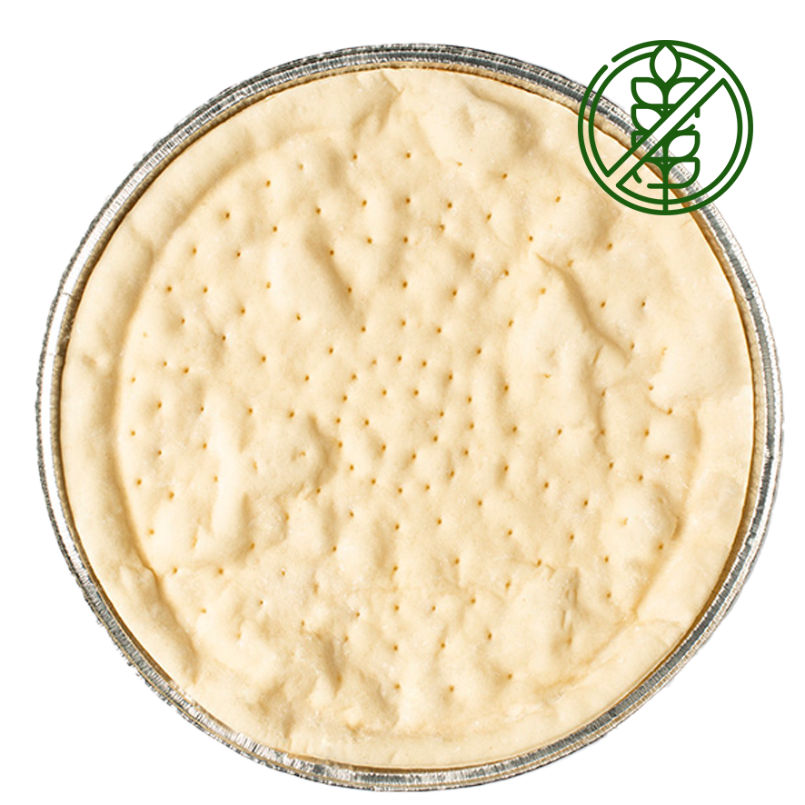 Gluten-Free Pizza Base Ø33cm - €3.60 per piece