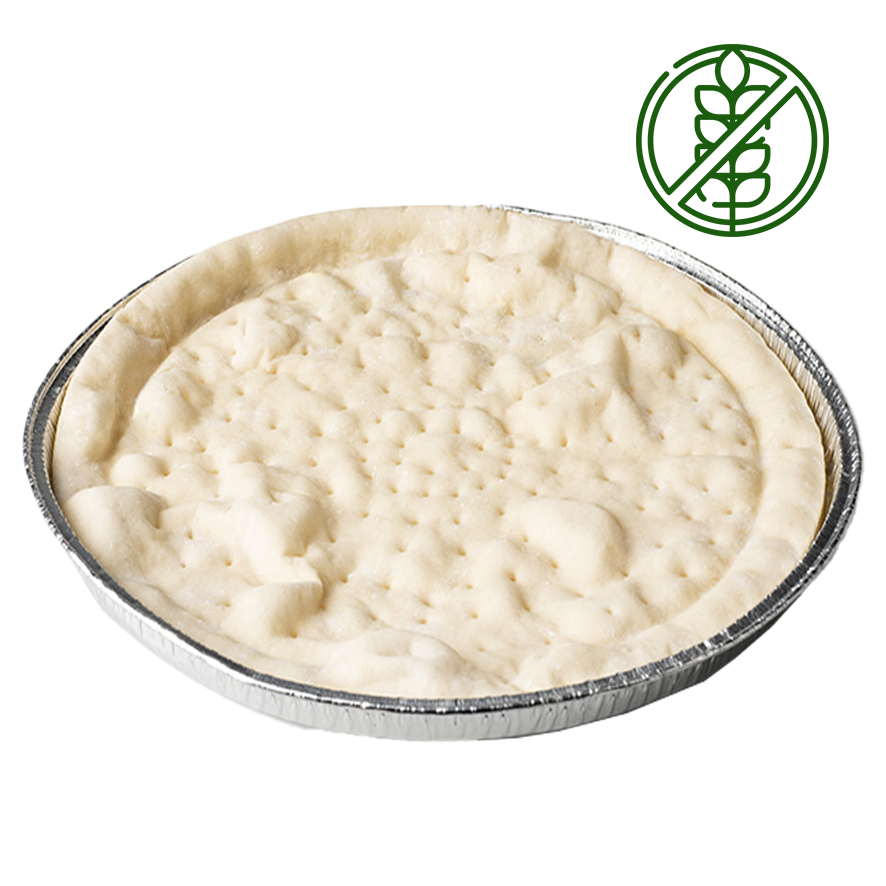 Gluten-Free Pizza Base Ø33cm - €3.60 per piece