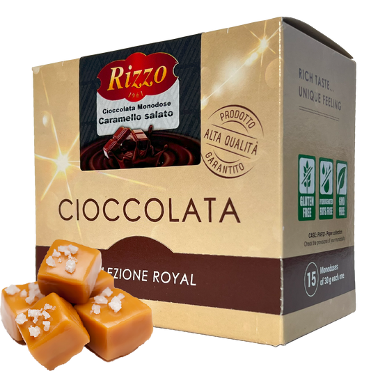 Hot Chocolate with Salted Caramel Flavor