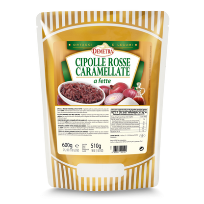 Karamellisierte Rote Zwiebelnscheiben