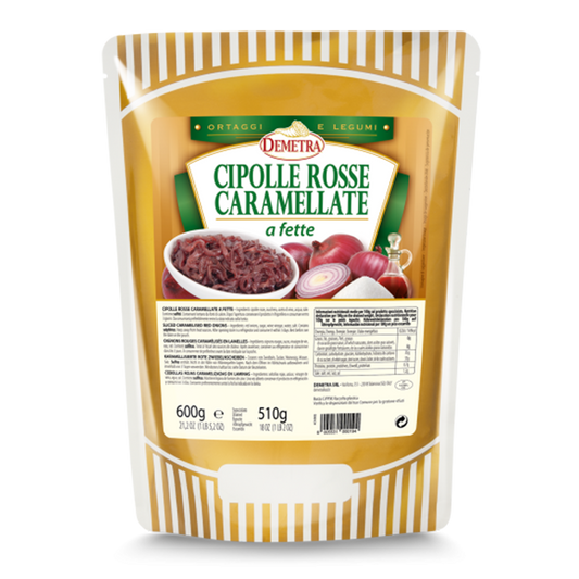 Karamellisierte Rote Zwiebelnscheiben