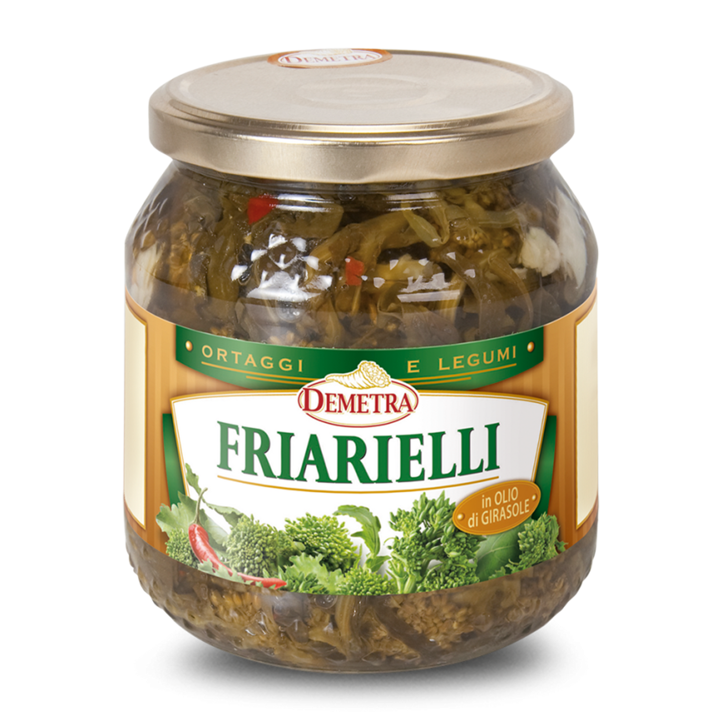 “Friarelli“ in Sonnenblumenöl