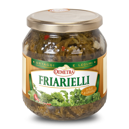 “Friarelli“ in Sonnenblumenöl