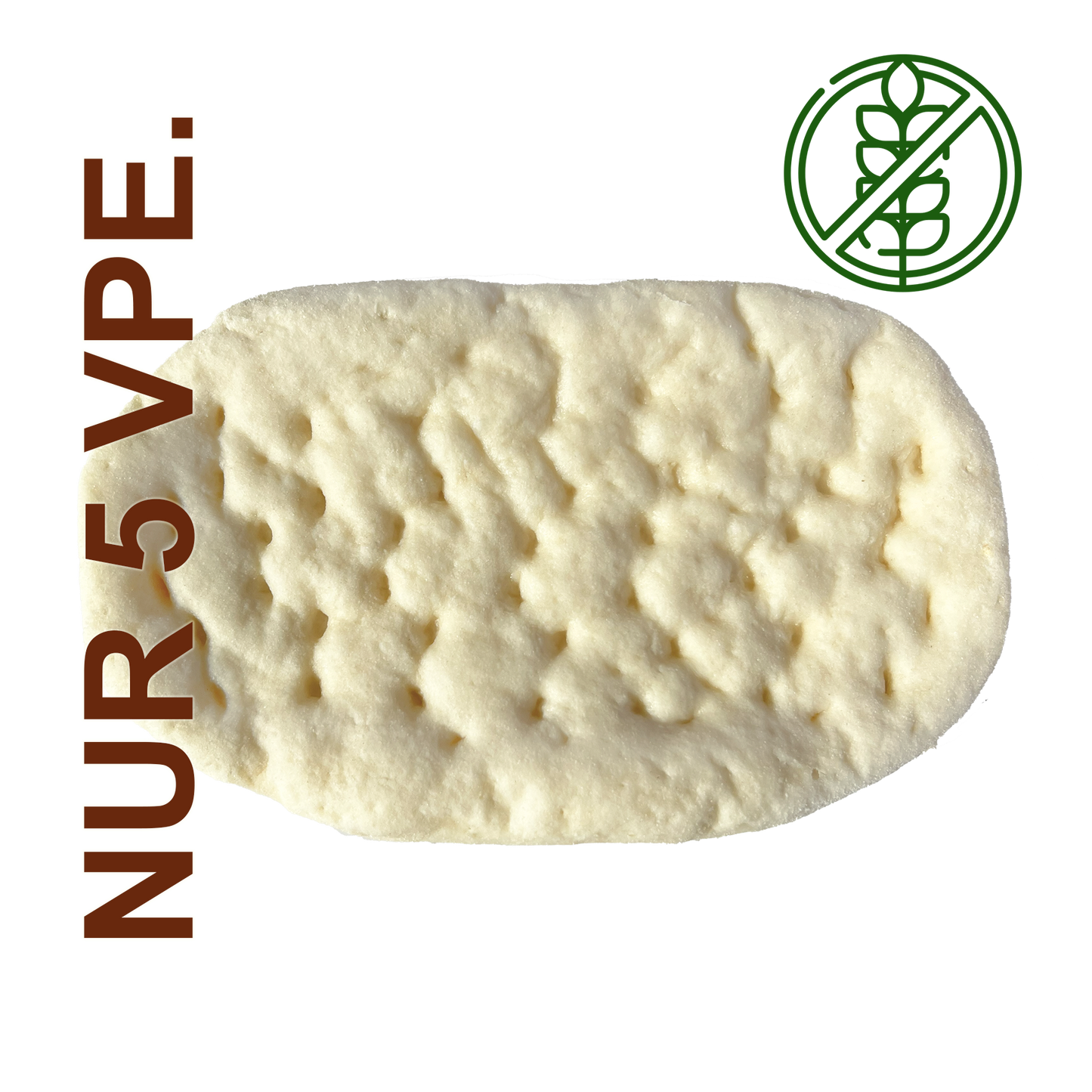 Pizza base gluten-free ø33cm - €4.20 per piece.