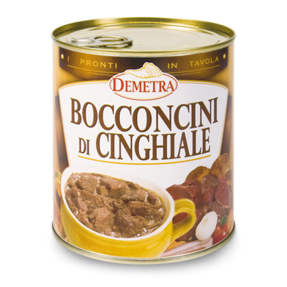 Wildschweinfleisch “Bocconcini“