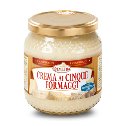 Fünf-Käsecreme
