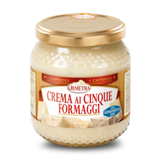 Fünf-Käsecreme