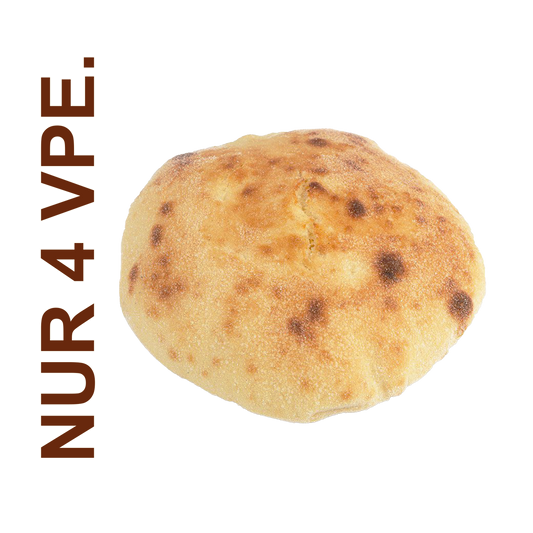 Rundes Brötchen (Puccia) - 4 VPE. x 4 Brötchen